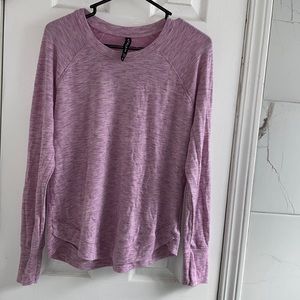 Athleta pink long sleeve shirt